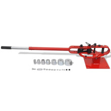 vidaXL Manually Operated Bench-Mounted Steel Pipe Bending Machine Tube Bender