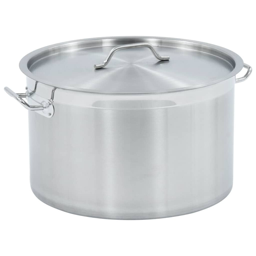 Stock Pot 44 L 45x28 cm Stainless Steel