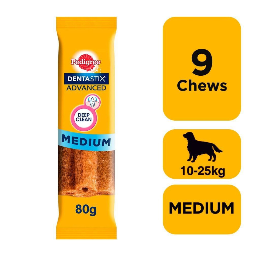 Pedigree Dentastix Advanced Dog Dental Chew 9pc