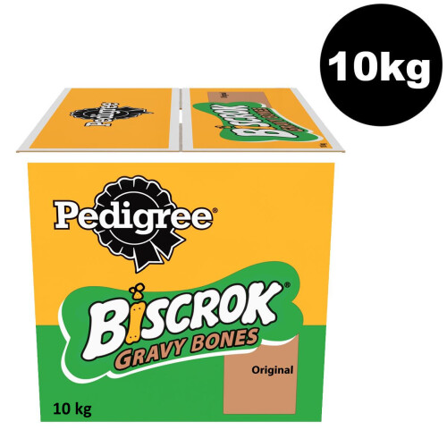 Pedigree Pedigree Biscrok Gravy Bones Biscuits Dog Treats 10kg 1