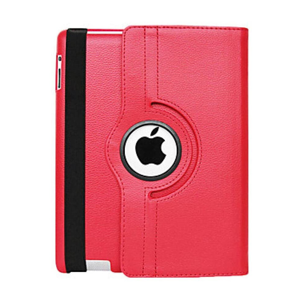 (Red) Ipad 9.7 2018 Case Ipad 9.7 2017 Ipad Air Case 360 Rotating Smart Stand Leather Cover For Apple Ipad 9.7 6Th 5Th Generation Red 8438515993654