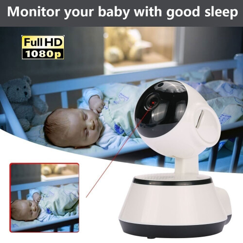(UK Plug) Anti-theft Wireless IP Camera PT Security Camera 1