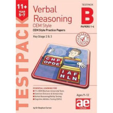 11+ Verbal Reasoning Year 5-7 CEM Style Testpack B Papers 1-4