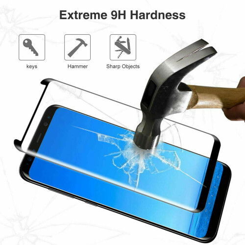 (For Samsung Galaxy S10 Plus, CLEAR) Tempered Glass Screen Protector 2