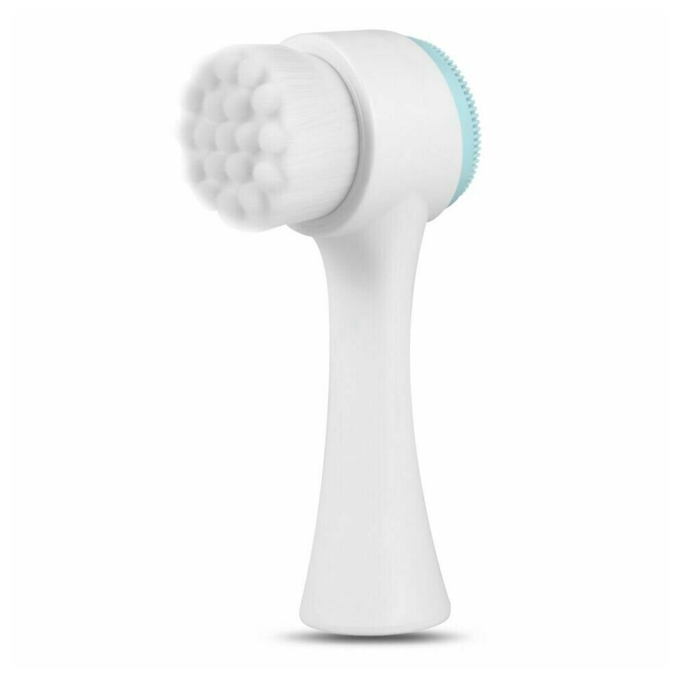 Double-sided Face Silicone Cleansing Brush Soft Facial Pore Brush