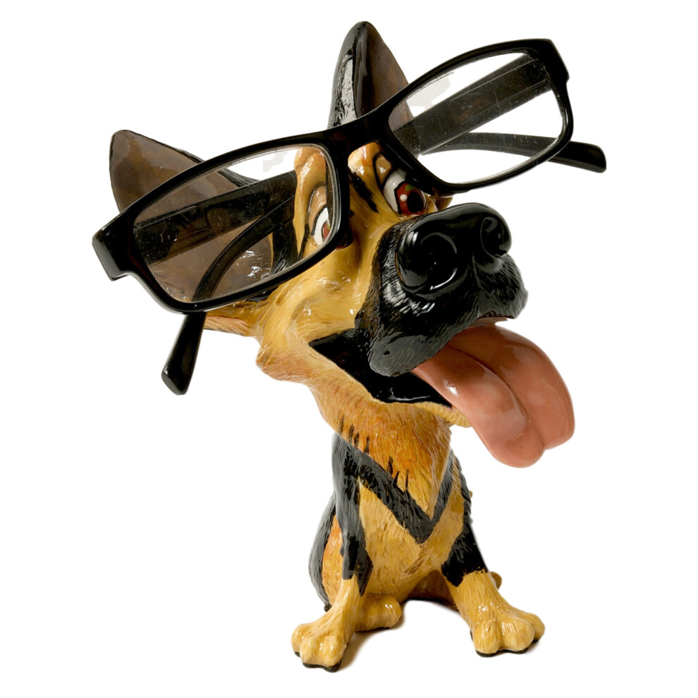 Theeyeglassholdingcoltd German Shepherd Spectacles Holder Stand Glasses Specs Sunglasses