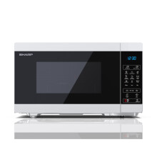 Sharp YC-MG81U-W White 28L 900W Microwave with 1100W Grill and Touch Control