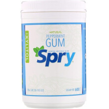 Xlear, Spry, Chewing Gum, Prírodná Pepřová, 550 Kusov