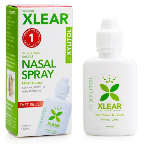 Xlear, Φυσική Υαλουρονογόνος Αεροζόλ Νάσι, 0.75 fl oz (22 ml)