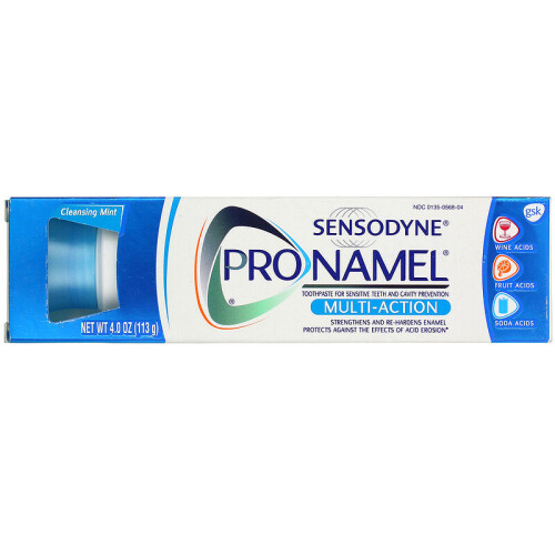 Sensodyne Sensodyne, ProNamel, Multi-Action Toothpaste, Cleansing Mint, 113g 1