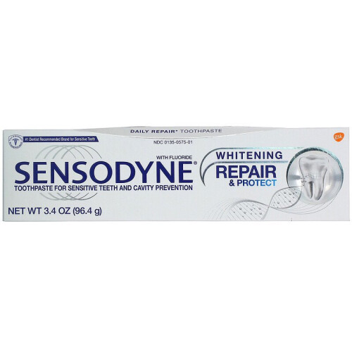 Sensodyne Sensodyne, Repair & Protect Whitening Toothpaste with Fluoride, 96.4g 1