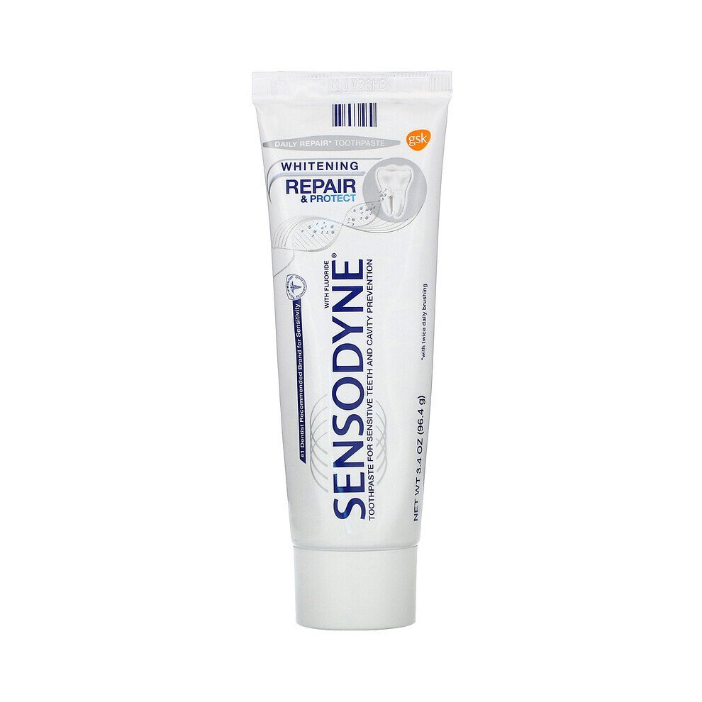 Sensodyne , Repair & Protect Whitening Toothpaste With Fluoride, 96.4G