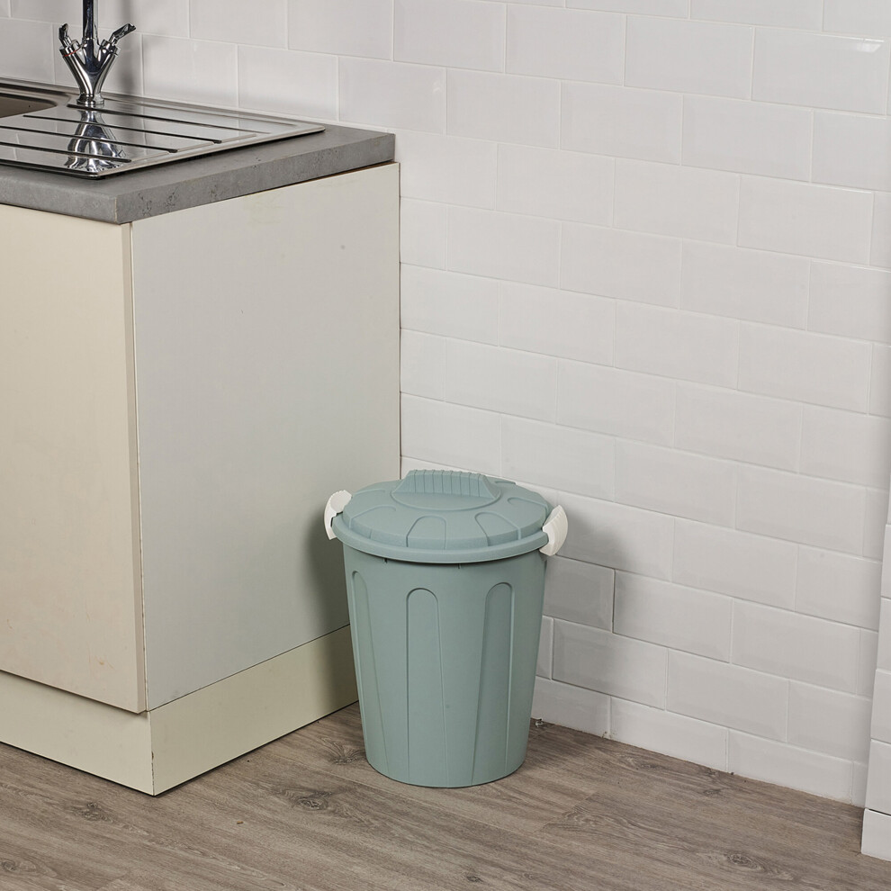 (23 Litters , Teal) 23 Or 40 Litters Garbage Kitchen Bin Removable Lids