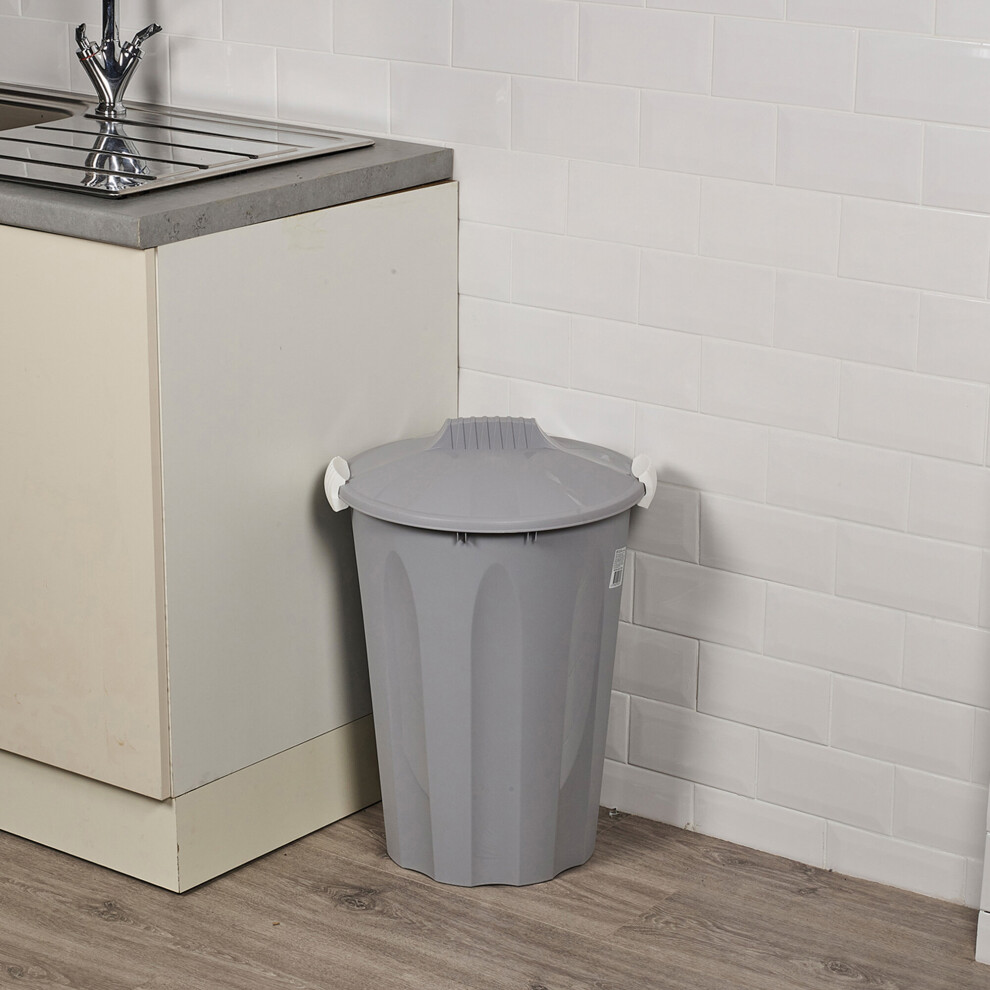 Urbn Living (40 Litters, ) 23 Or 40 Litters Garbage Kitchen Bin Removable Lids Gray