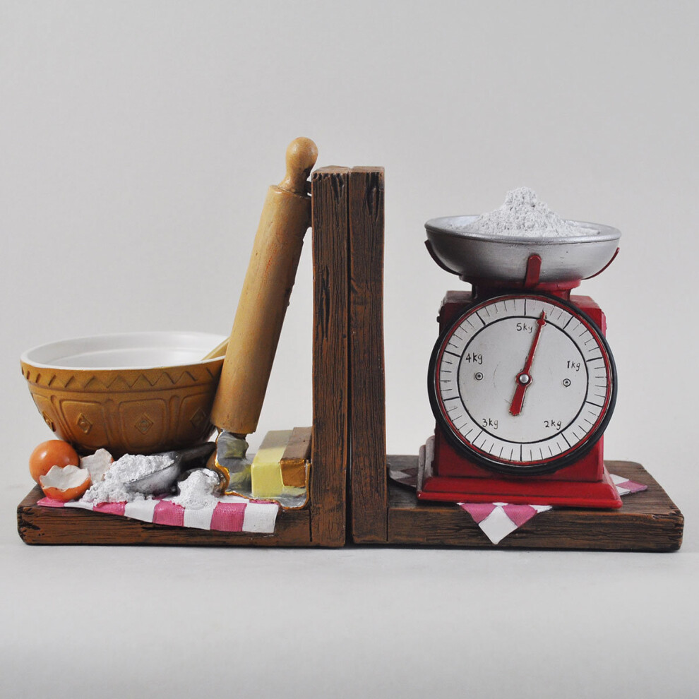 Pair of Bookends | Baking Scales & Bowls