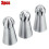 3pcs/set Sphere Ball Tips Russian Icing Piping Nozzles Tips Pastry Cupcake 2