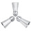 3pcs/set Sphere Ball Tips Russian Icing Piping Nozzles Tips Pastry Cupcake 5