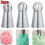 3pcs/set Sphere Ball Tips Russian Icing Piping Nozzles Tips Pastry Cupcake 1