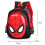 (Black) Kids Spiderman Backpack School Bookbag Rucksack Shoulders Bag 9