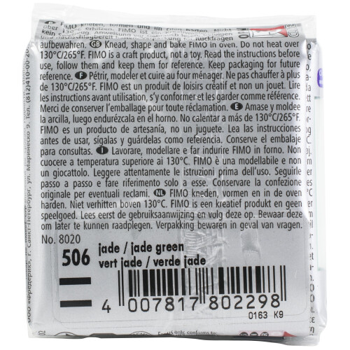 Staedtler Fimo Effect Polymer Clay 2oz-Jade