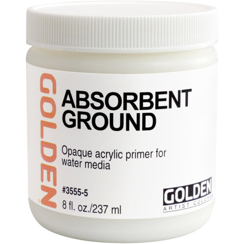 Golden Acrylic Ground 8oz-Absorbent Ground