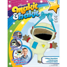 Makit &amp; Bakit Deluxe Suncatcher Kit-Astronaut