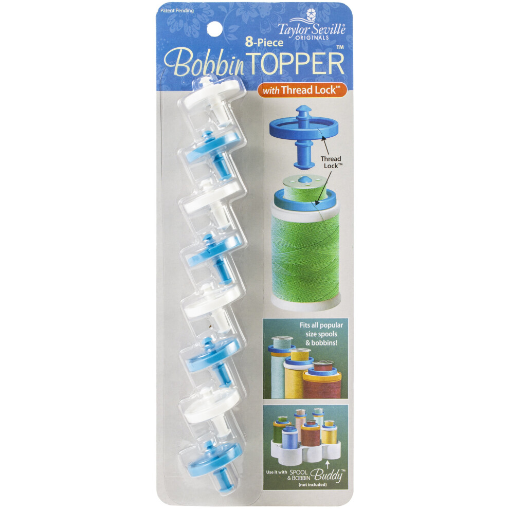 Taylor Seville Bobbin Toppers 8/Pkg-