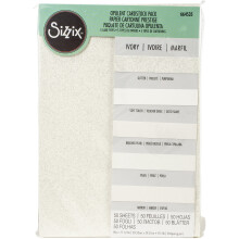 Papel cartão - SIZZIX - Opulento - A4 - 50 folhas - 250 g/m² - Marfim