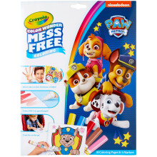 Crayola Color Wonder Coloring Pad & Markers-Paw Patrol