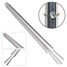 Ring Sizer Mandrel Stick & Finger Gauge Jewellery Kit Tool Sizer UK US
