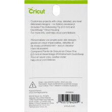 Fijne debossingtool - CRICUT - Fijne debossingpunt - QuickSwap behuizing - Precisie - Gebruiksgemak