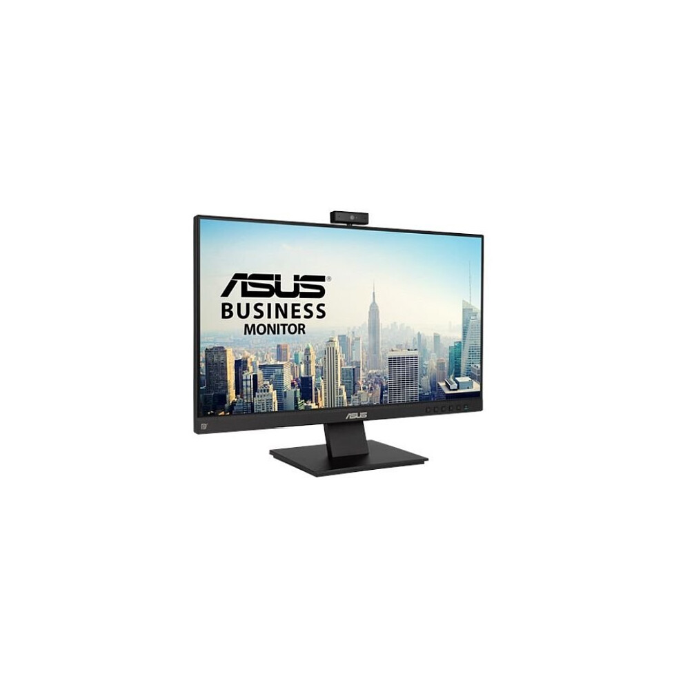 Asus 23.8" Frameless Business Monitor Be24eqk With Fhd Webcam Mic Array Ips Be24eqk Blue/Light