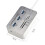 3 Port USB 3.0 Hub MS SD M2 TF Card Memory Card Reader Adapter 6