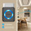 TeckNet Wireless Door Bell Dual Mains Cordless Plug Loud Long Range Home Black 3