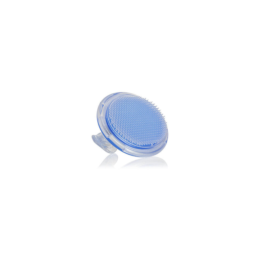 Body4real Blue Exfoliating Brush To Treat & Prevent Razor Bumps & Ingrown Hairs