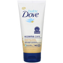 Baby Dove Verzachtende Crème voor Gevoelige Babyhuid, Eczema Zorg, Parfumvrij, 5.1 oz