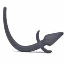 Silicone Butt Plug With Small Animal Tail Anal Sex Toy D21016