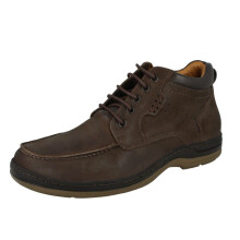 (Brown, UK 7) Mens Anatomic Lace Up Boots Francisco