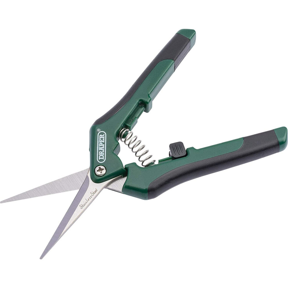 Draper Soft-Grip Inserts Precision Straight Pruning Secateurs 165 mm