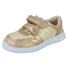(Pink, UK 4 Infant) Girls Clarks Lightweight Trainers ATH Sonar - G Fit