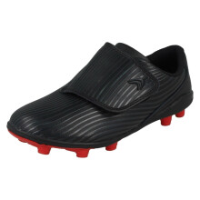 (Black, UK 10.5 Child) Mens Clarks Twin Gusset Slippers King Twin - G Fit