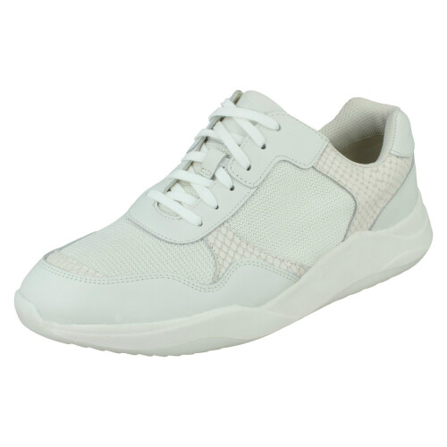 Clarks ladies slip on trainers best sale