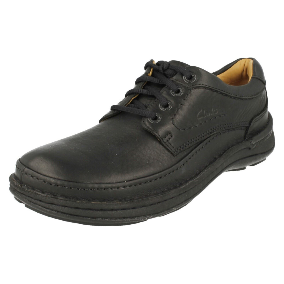 (Black, UK 9) Ladies Clarks Ballerina Flats Neenah Garden - E Fit