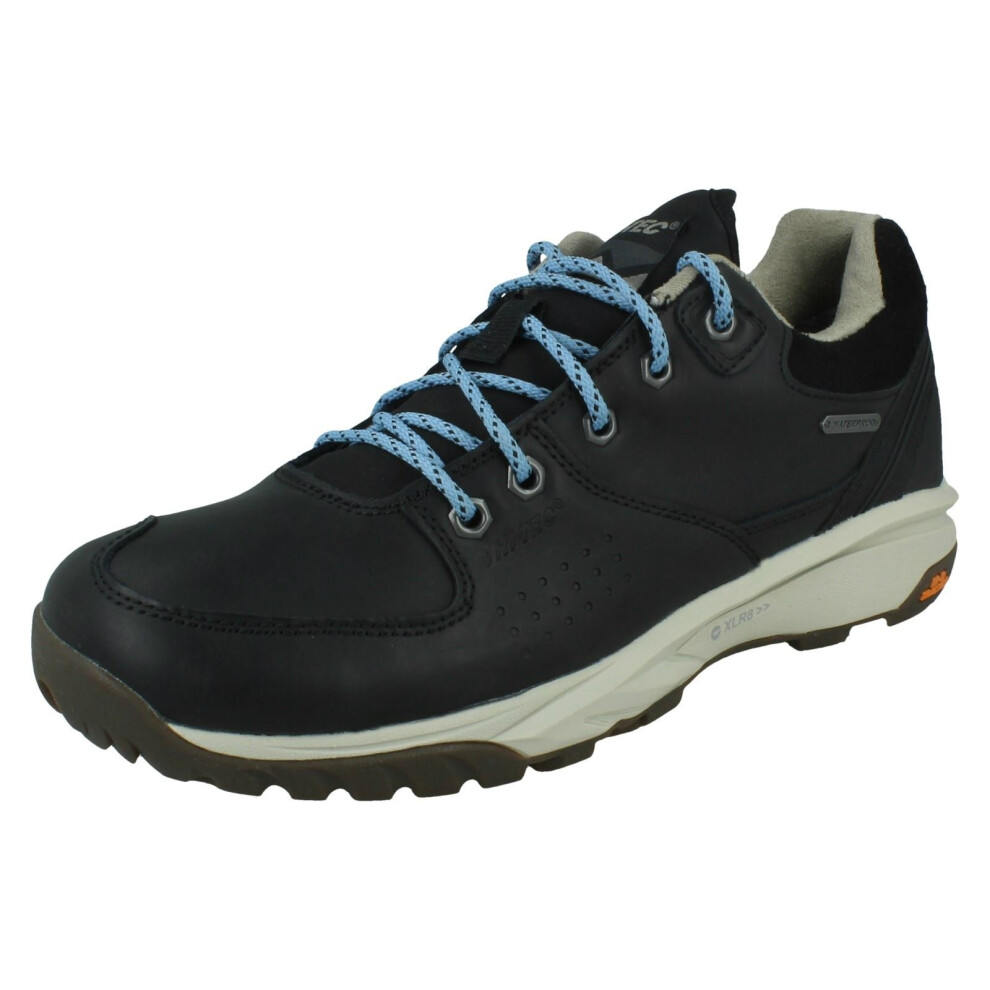 (Black, UK 6) Ladies Hi-Tec Casual Trainers Wild-Life Lux Low I WP Womens