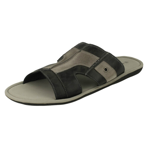 (Grey, UK 7) Mens In Extenso Sandals Bakoua 1