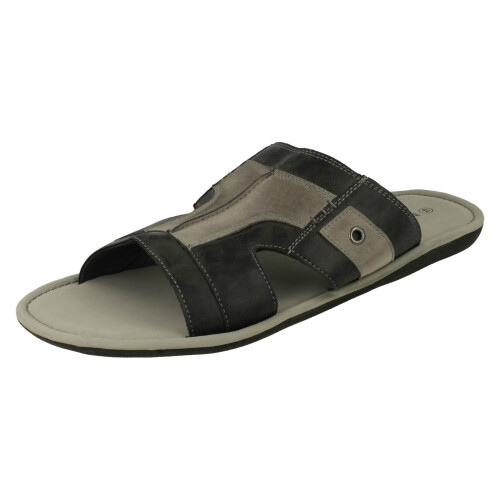 (Grey, UK 7) Mens In Extenso Sandals Bakoua