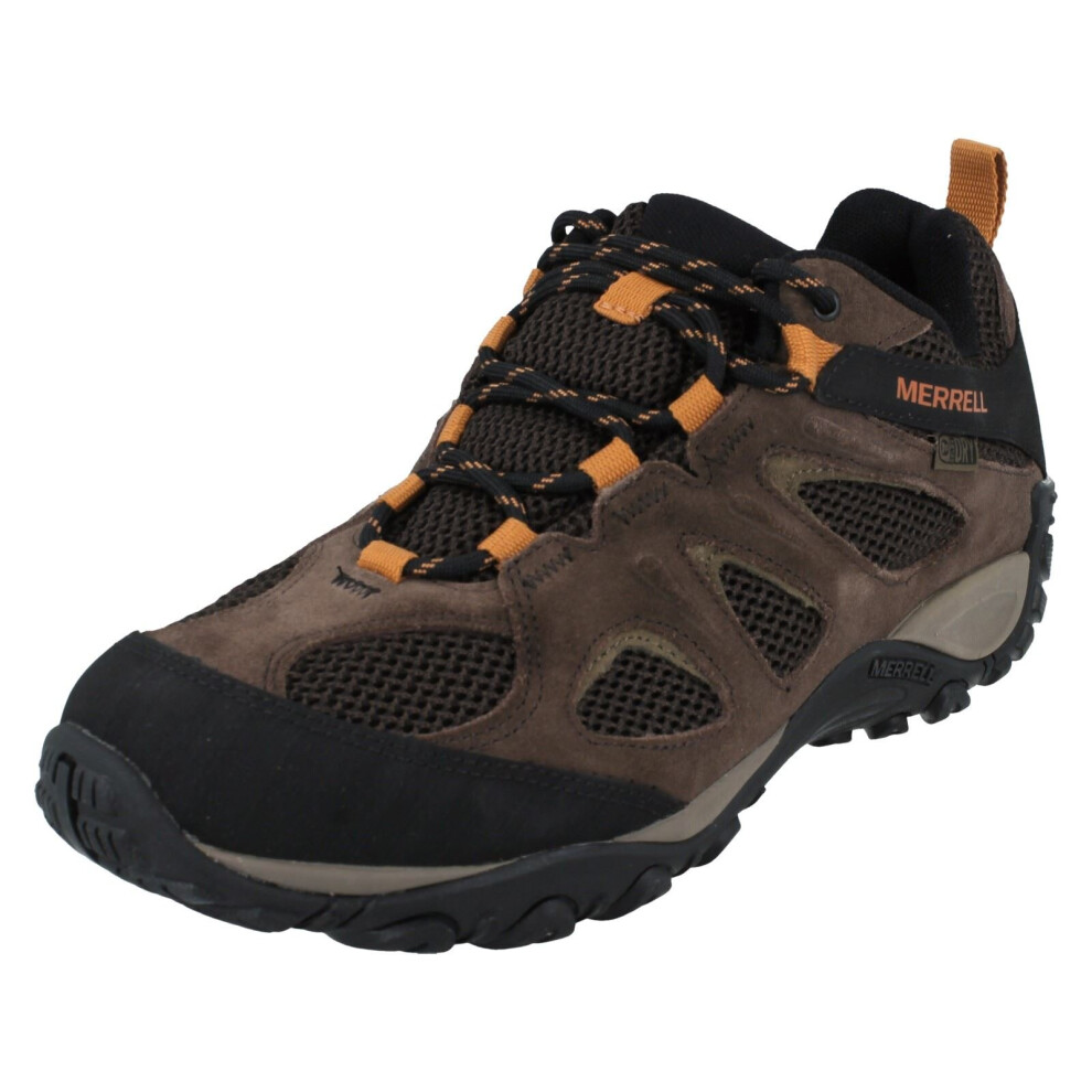 (Brown, UK 7) Mens Merrell Walking Trainers Yokota 2 WP J31267