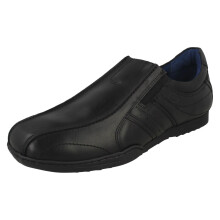 (Black, UK 6.5) Mens Pod Casual Shoes Percy