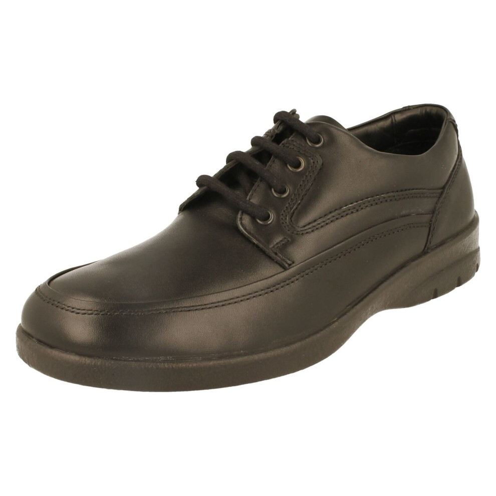 (Black, UK 9.5) Mens Padders Casual Lace Up Shoe Fire