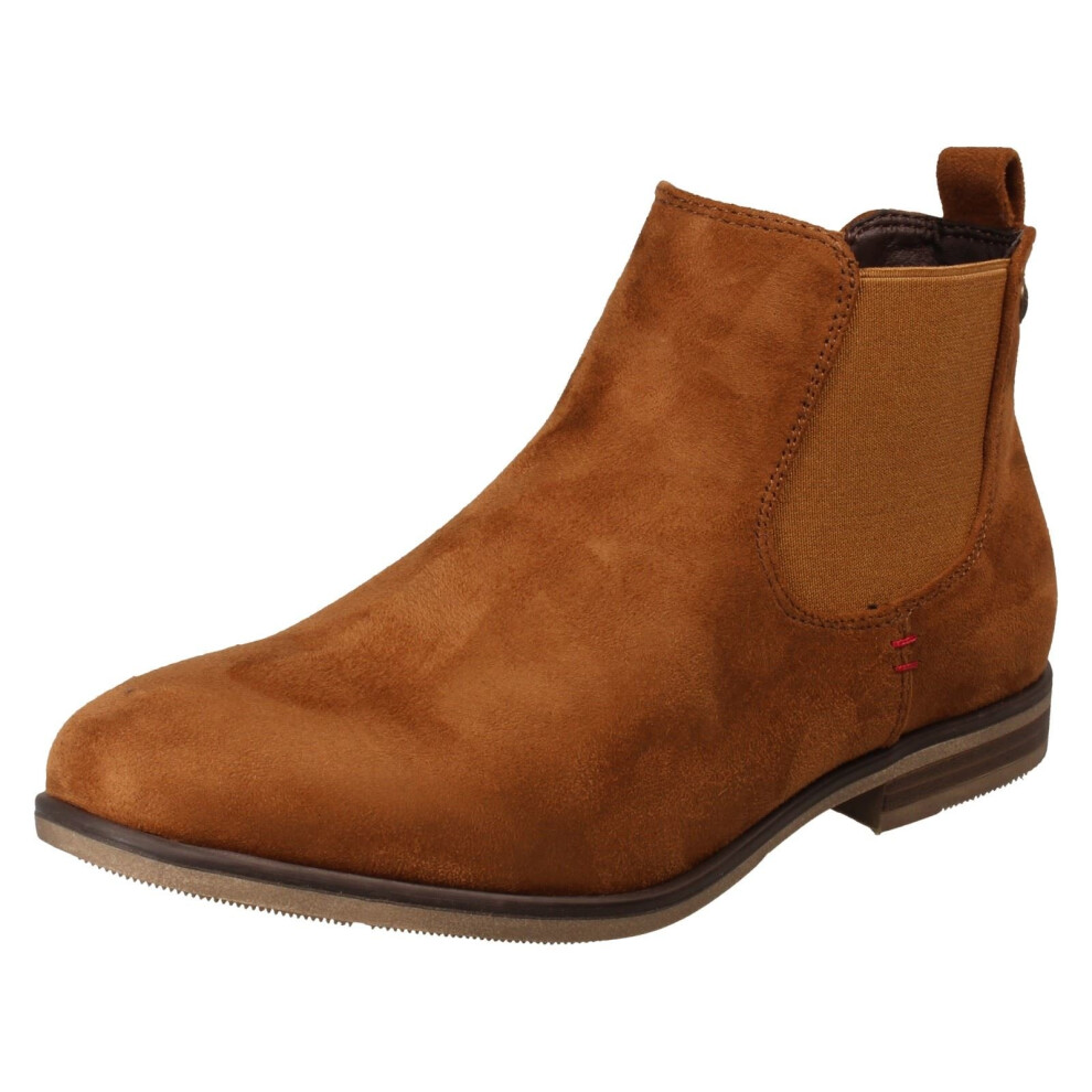 (Brown, UK 4) Ladies Rieker Chelsea Boots 90064